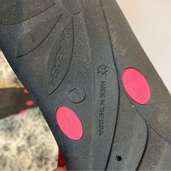 OKABASHI  Sz L Flip Flop Thong Sandals - Picture 8 of 11